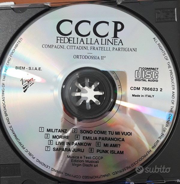 CCCP Fedeli Alla Linea - Compagni 1st PRESS (CD) - Musica e Film In vendita  a Bari