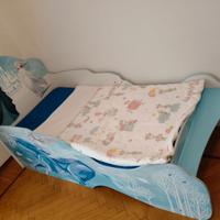 Lettino per Bimba personalizzata Elsa Frozen