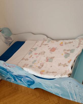 Lettino per Bimba personalizzata Elsa Frozen