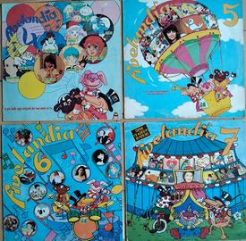 Lotto 4 LP Fivelandia 4, 5, 6, 7 – Sigle Originali