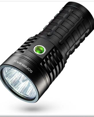 Torcia a LED Sofirn Q8 Plus 16.000 lumen campeggio