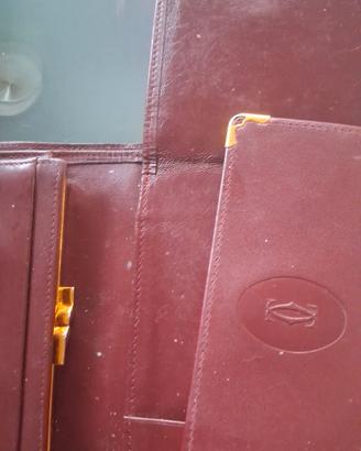 portafoglio Cartier vintage