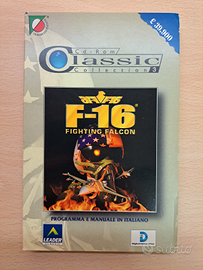 F-16 Fighting Falcon videogioco pc vintage