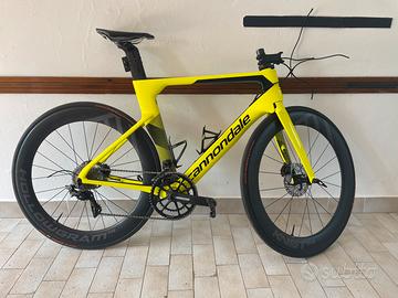 Cannondale systemsix giallo fluo