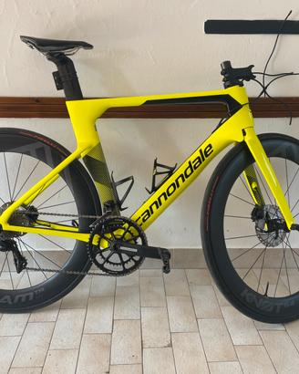 Cannondale systemsix giallo fluo
