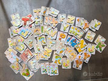 Lotto THUN di 86 lettere per cameretta