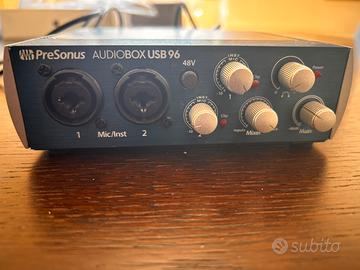 PreSonus AudioBox USB 96 - Interfaccia audio 2X2