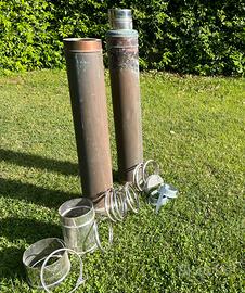 Canna fumaria doppia parete rame e acciaio inox