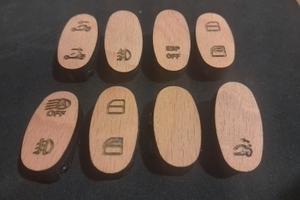 Smart Roadster pulsanteria