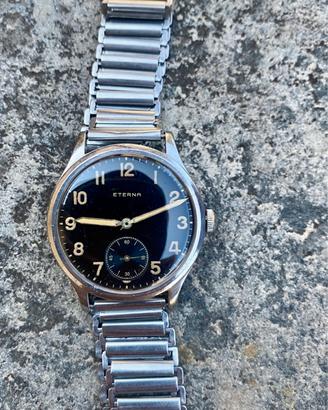 Vintage Eterna 852 military watch