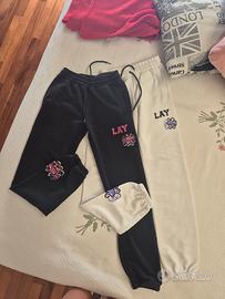 Coppia pantaloni tuta lay per bambini