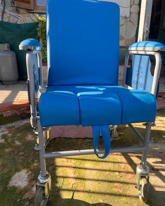 Poltrona comoda, sedia a rotelle comoda