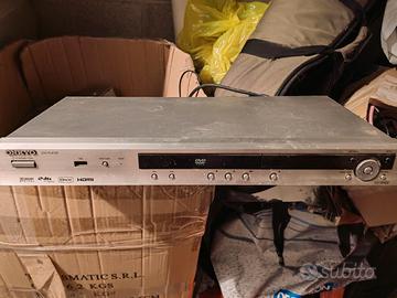 ONKYO amplificatore,ettore cd/dvd, casse