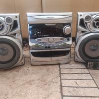 Stereo Hi-Fi Pioneer XR-A4800 – CD, Doppia Cassett