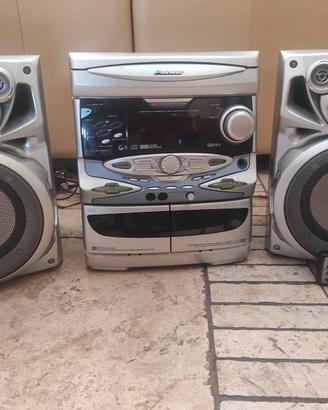 Stereo Hi-Fi Pioneer XR-A4800 – CD, Doppia Cassett