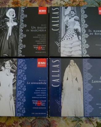 8 CD Boxes Opere Liriche, Callas, EMI, Fonit Cetra