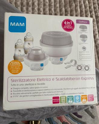 Sterilizzatore scaldabiberon mam tutto in uno