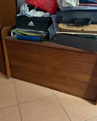 Panca cassapanca con contenitore