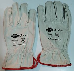 Guanti in Pelle mod.Fiore WURTH tg10