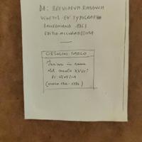 Breviarium romanum pagina originale 1736