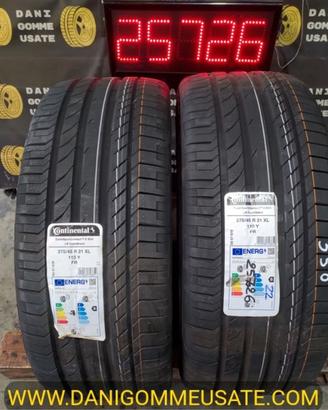 2 GOMME ESTIVE 275 45 21 CONTINENTAL NUOVE