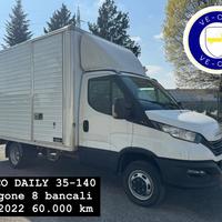 IVECO DAILY 35-140 FURGON 8 BANCALI 2022 60,000KM