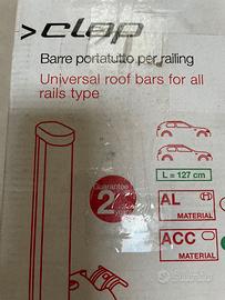 Barre portatutto universali 127cm