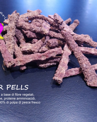 Pellet per acquario dolce e marino