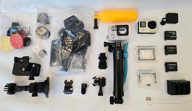 GoPro Hero 4 Silver + Accessori + SD