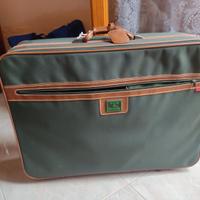 valigia vintage in tessuto