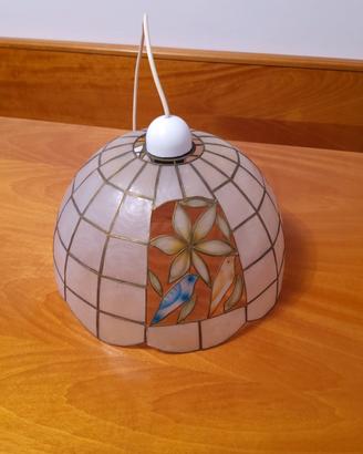 lampadario in madreperla 