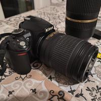 Fotocamera NIKON D3100 più Accessori