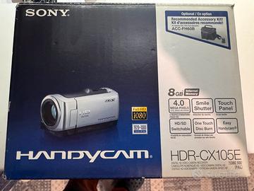 Videocamera sony hdr cx 105 e
