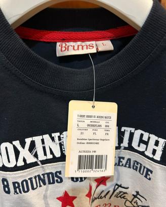 Maglietta maniche lunghe Brums ragazzo