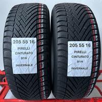 2 gomme 205 55 16 PIRELLI INVERNALE