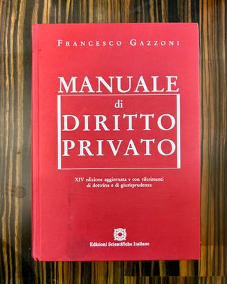 Manuale di diritto privato - Francesco Gazzoni