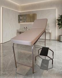 Lettino da medico/estetista con sgabello