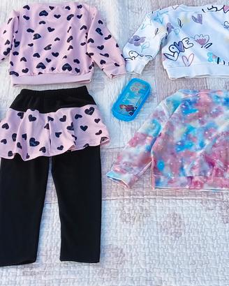 Lotto abbigliamento Bimba 