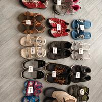 scarpe ginnastica ciabatte sandali