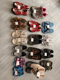 scarpe ginnastica ciabatte sandali