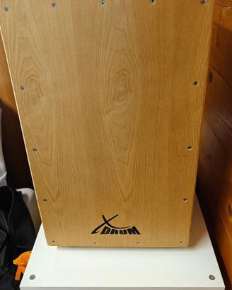 Strumento a percussione CAJON XDRUM con custodia
