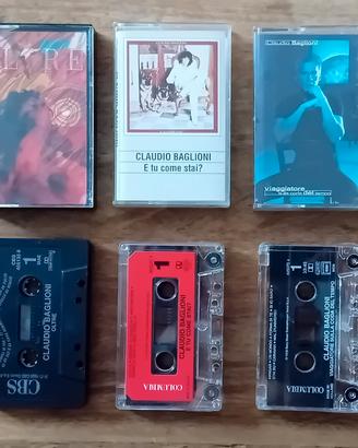3 musicassette Claudio Baglioni
