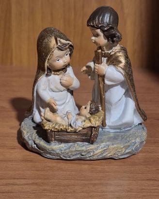 Statuetta Sacra Famiglia Presepe