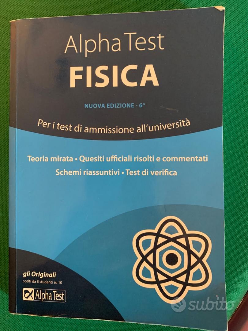 Libri per test di ammissione università, maturità e concorsi - Alpha Test