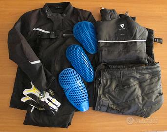 Completo moto donna REV'IT! giacca e pantaloni tag