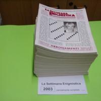 LA SETTIMANA ENIGMISTICA, anno 2003, parzialmente