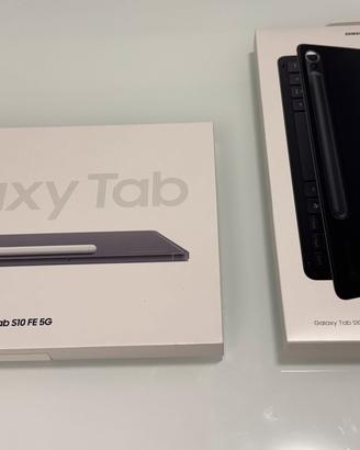 Samsung Galaxy Tab S10 FE 5G + Book Cover Tastiera