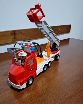 camioncino pompieri lego duplo 