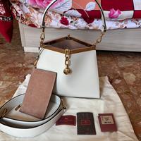 Borsa Etro vela media bianca