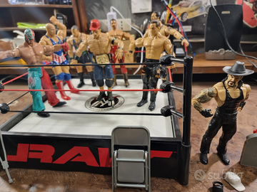 Figure wwe/wwf RAW IS WAR 1996 STAGE Mattel